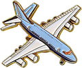 1.25" Airplane Soft Enamel Pin – Aviation Plane Aircraft Pilot Aviator Flight Lapel Pins Brooches for Backpacks, Jackets, Hats, Clothes, Bags, Teens, Girls, Boys – Pinback Buttons & Charms